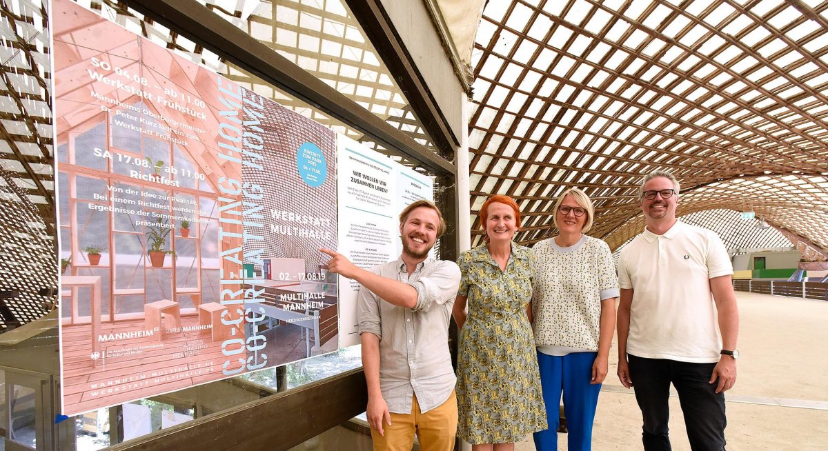 Sommerakademie in der Multihalle