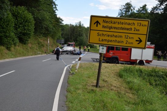 L Heiligkreuzsteinach Verkehrsunfallkommission Legt Weitere Ma Nahmen Zur Vermeidung Von