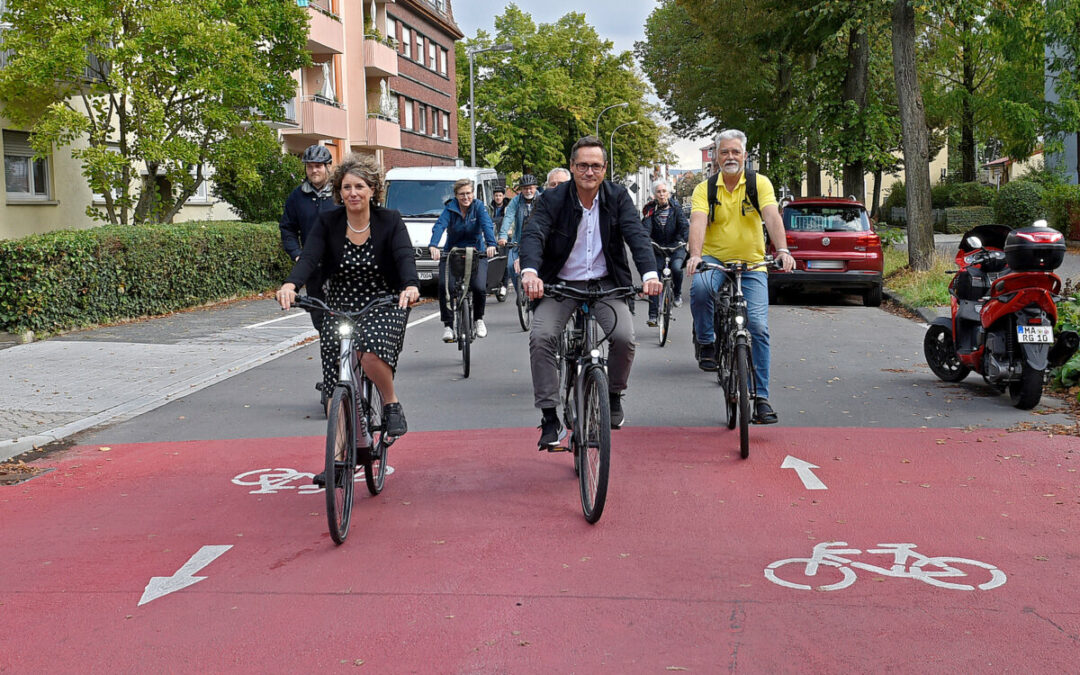 Fahrradstraße Luisenstraße in Neckarau: Sichere und attraktive Umgestaltung des öffentlichen Straßenraums