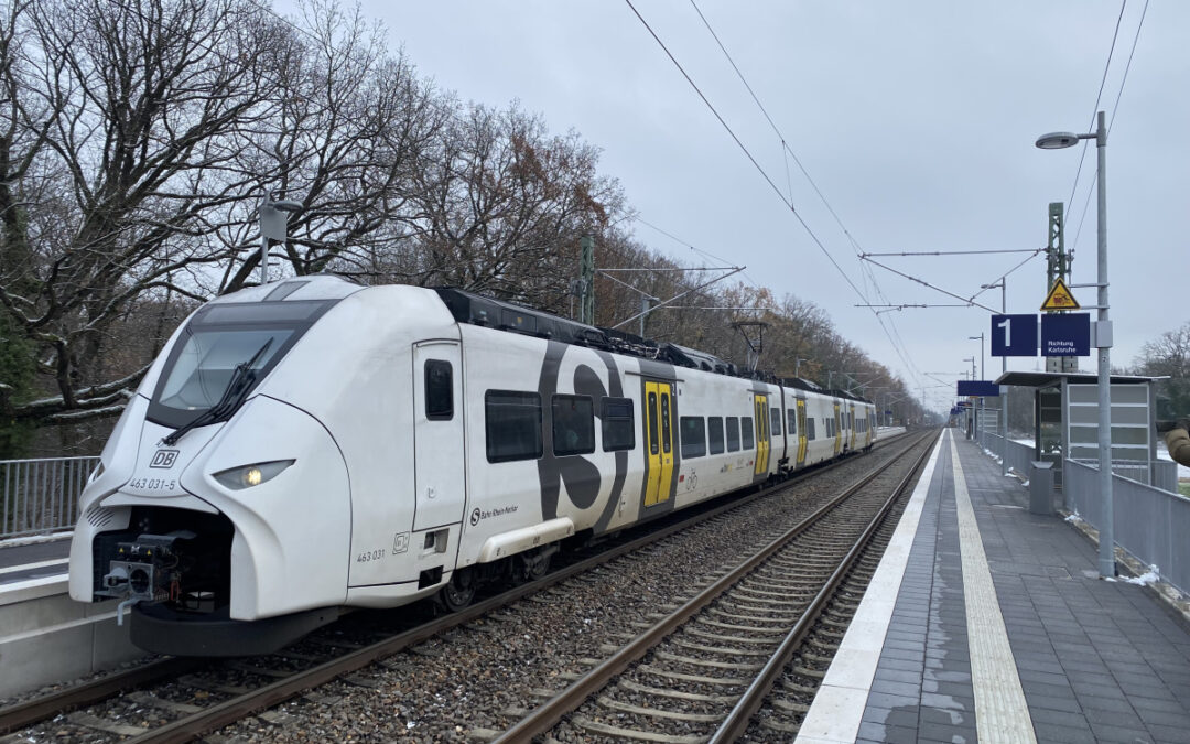 Neue S-Bahn-Station in Schwetzingen-Hirschacker in Betrieb genommen