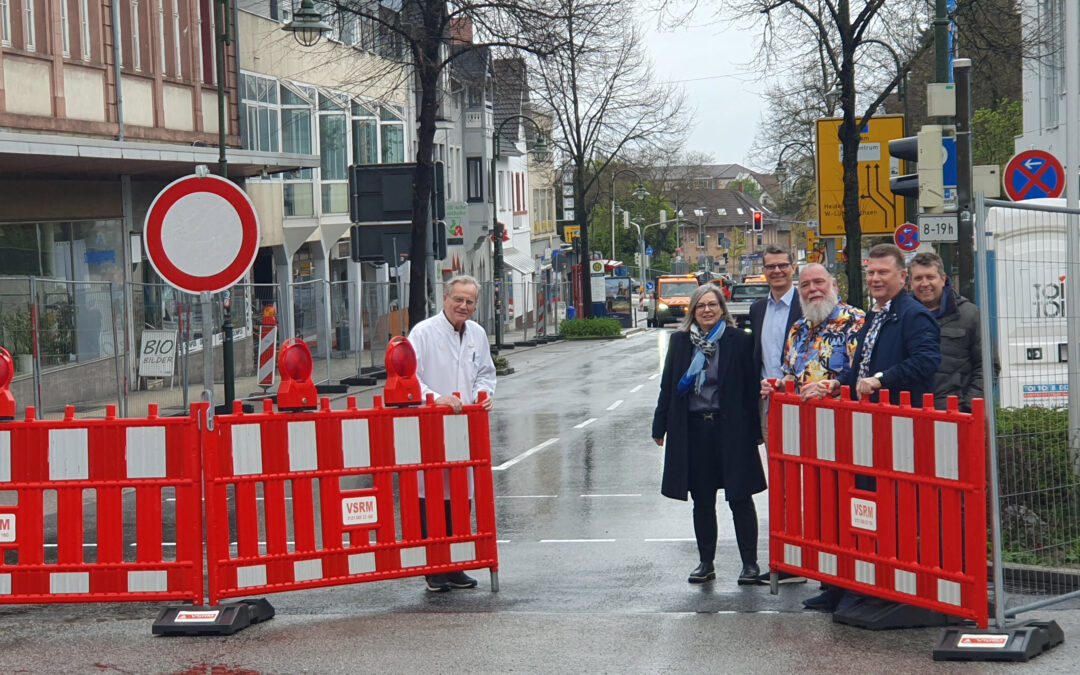 Bahnhofstraße ist wieder frei