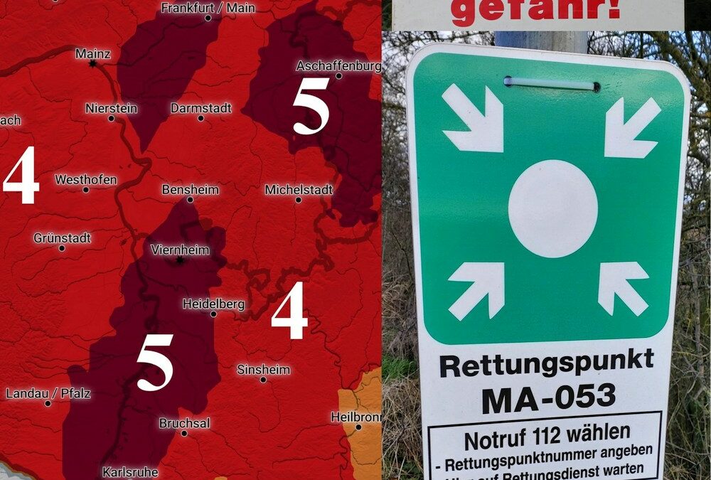 Erhöhte Waldbrandgefahr: Rhein-Neckar-Kreis in höchster Alarmstufe – Feuerwehr mit wichtigen Verhaltenshinweise