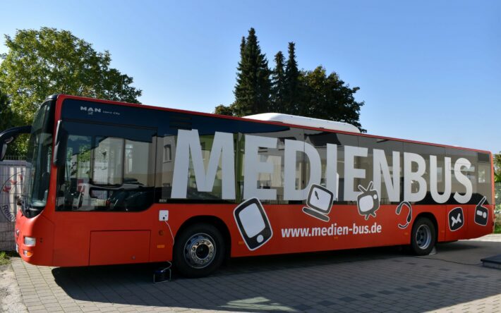 „Der Medienbus macht Halt in Schwetzingen