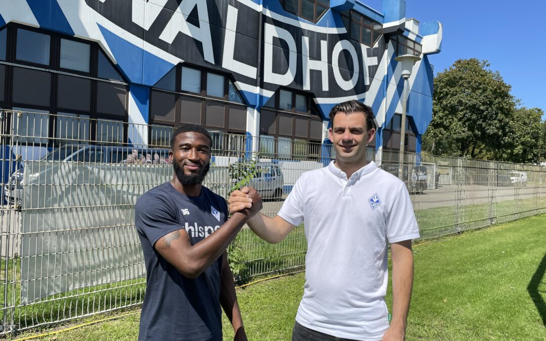 Kelvin Arase wechselt vom KSC zum SV Waldhof