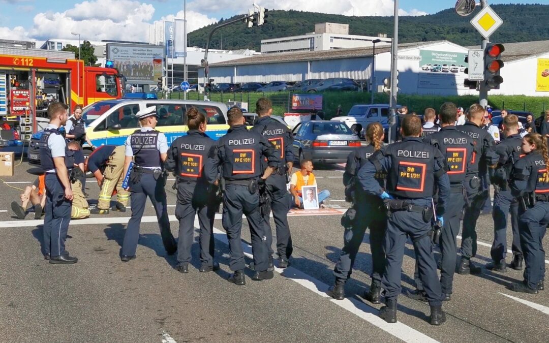 Morgen: Verkehrsbehinderungen wegen Demonstration in Mannheim