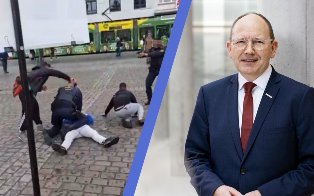 Oberbürgermeister Specht verurteilt Messerangriff auf dem Marktplatz