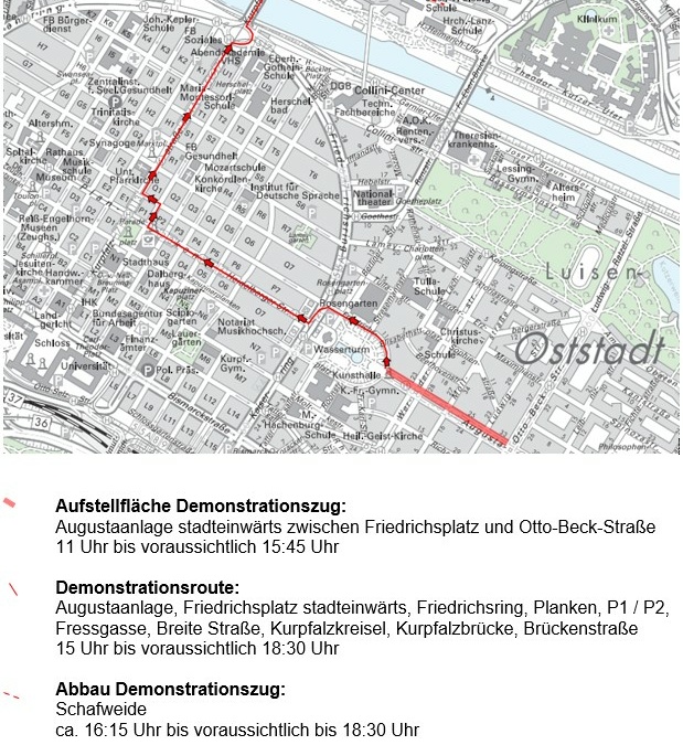 Verkehrsinfos vorab: Christopher Street Day am 13. Juli