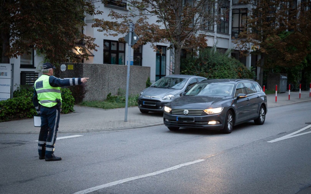 Poser-Kontrolle in der Mannheimer Innenstadt